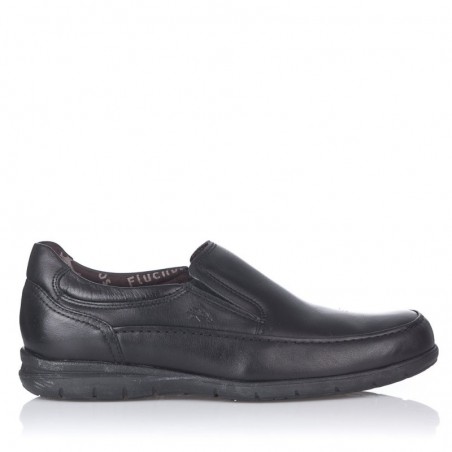 Zapatos Casual Hombre Fluchos Luca 8499 Negro
