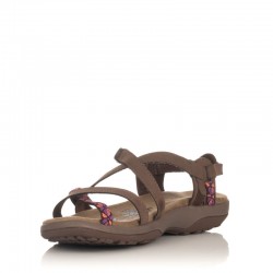 Sandalias Planas Mujer Skechers Reggae Slim Marron