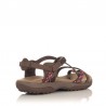 Sandalias Planas Mujer Skechers Reggae Slim Marron
