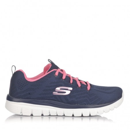 Sneakers Mujer Skechers Get Connected Marino