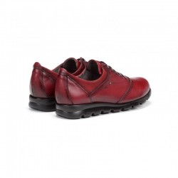 Zapatos Casual Mujer Fluchos Susan F0354 Burdeos