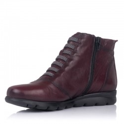 Botines Planos Mujer Fluchos Susan F0356 Burdeos