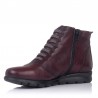 Botines Planos Mujer Fluchos Susan F0356 Burdeos