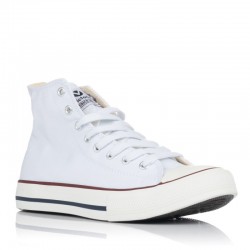 Zapatillas Lona Mujer Victoria 106500 Blanco