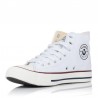 Zapatillas Lona Mujer Victoria 106500 Blanco