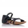 Sandalias Planas Mujer Inter-Bios 4476 Negro