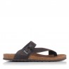 Sandalias Hombre Inter-Bios 9511 Moka