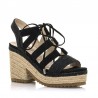 Sandalias de Tacón Mujer MTNG 50540 Negro