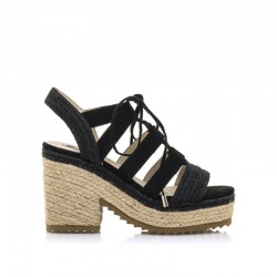 Sandalias de Tacón Mujer MTNG 50540 Negro