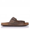 Sandalias Hombre Inter-Bios 9560 Taupe