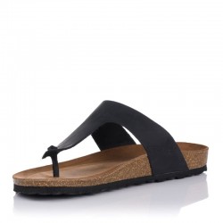 Sandalias Planas Hombre Inter-Bios 9510 Negro