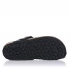 Sandalias Planas Hombre Inter-Bios 9510 Negro