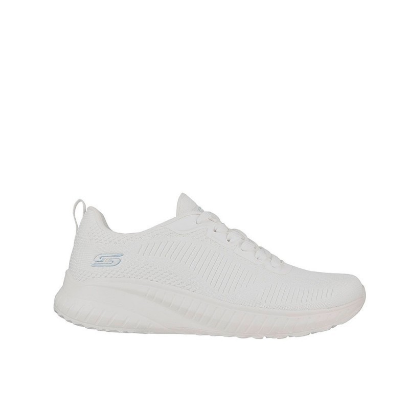 Sneakers Mujer Skechers Bobs Sport Squad Chaos Blanco