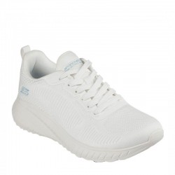 Sneakers Mujer Skechers Bobs Sport Squad Chaos Blanco