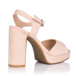 Sandalias de Tacón Mujer XTI 45291 Rosa