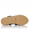 Sandalias Planas Mujer MTNG 52862 Negro