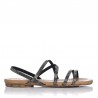 Sandalias Planas Mujer Porronet 2913 Plomo