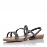 Sandalias Planas Mujer Porronet 2913 Plomo