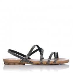 Sandalias Planas Mujer Porronet 2913 Plomo