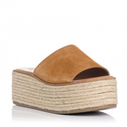 Sandalias Planas Mujer Chika10 Bonna 17 Cuero