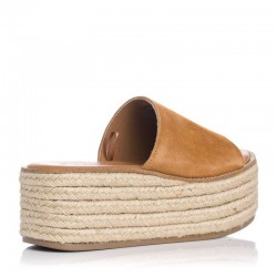 Sandalias Planas Mujer Chika10 Bonna 17 Cuero