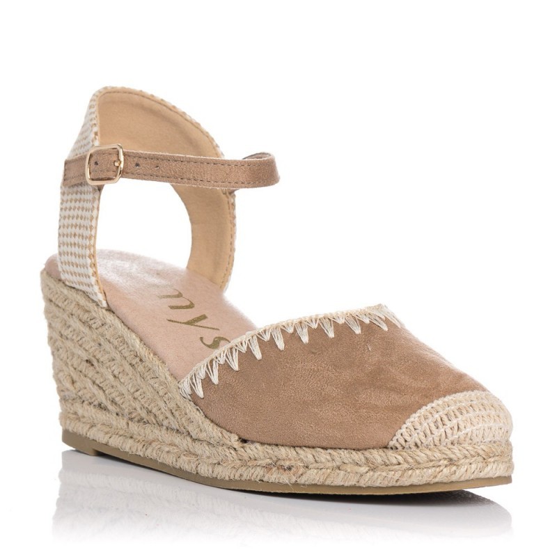 Cuñas Mujer Zapp 110 Taupe