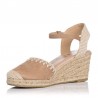 Cuñas Mujer Zapp 110 Taupe