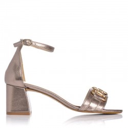 Sandalias de Tacón Mujer Maria Jaen 6507 Oro