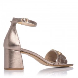 Sandalias de Tacón Mujer Maria Jaen 6507 Oro