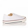 Zapatillas Lona Hombre Victoria Tribu Basket Lona Blanco