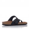 Sandalias Planas Mujer Inter-Bios 7119 Negro