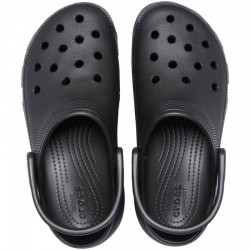 Sandalias Planas Mujer Crocs 206750 Negro-Negro