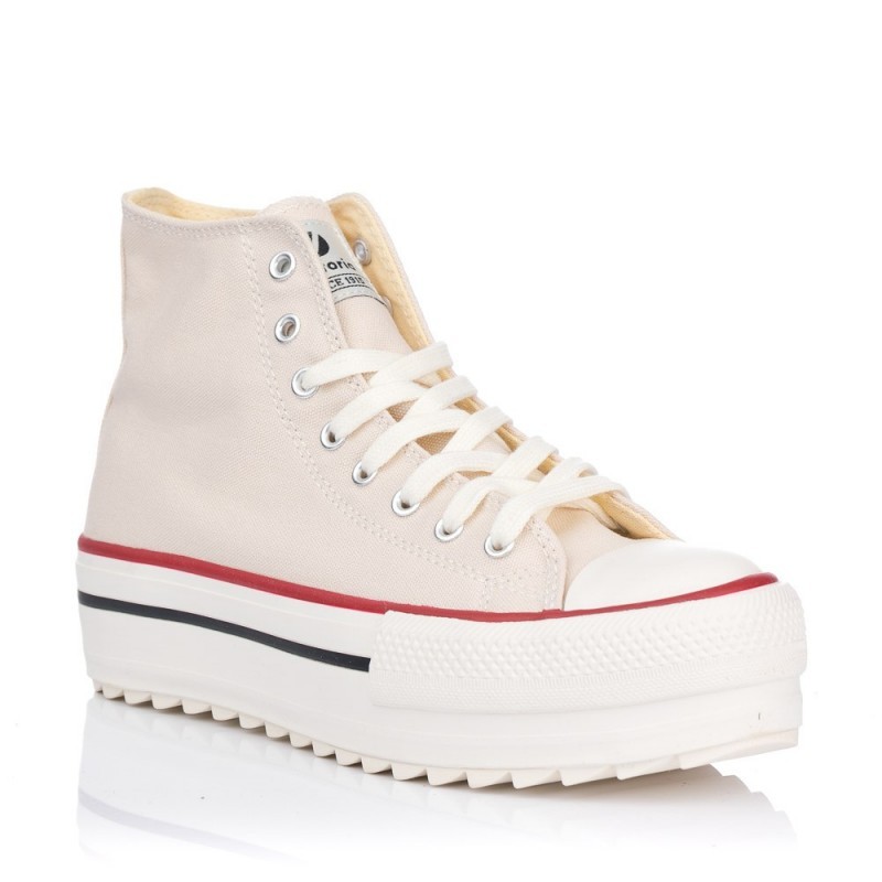Zapatillas Lona Mujer Victoria 1061121 Beig