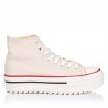 Zapatillas Lona Mujer Victoria 1061121 Beig