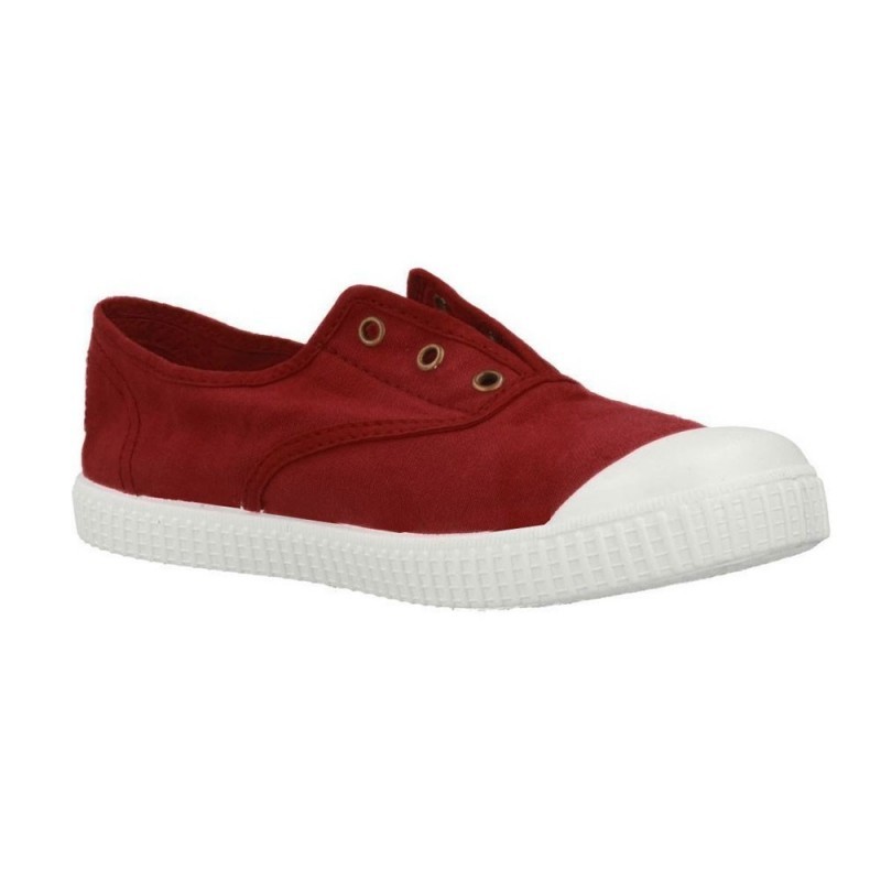 Zapatillas Lona Niño Victoria 106627 Rojo