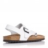 Sandalias Planas Mujer Inter-Bios 7162 Blanco