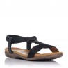 Sandalias Planas Mujer Zapp 23572 Negro