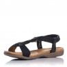 Sandalias Planas Mujer Zapp 23572 Negro