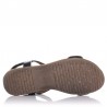 Sandalias Planas Mujer Zapp 23572 Negro