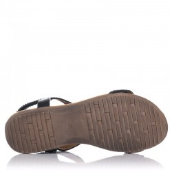 Sandalias Planas Mujer Zapp 23572 Negro