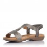 Sandalias Planas Mujer Zapp 23572 Plomo