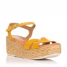 Cuñas Mujer Zapp 5220 Mostaza