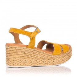 Cuñas Mujer Zapp 5220 Mostaza