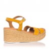 Cuñas Mujer Zapp 5220 Mostaza