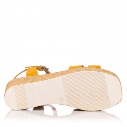 Cuñas Mujer Zapp 5220 Mostaza