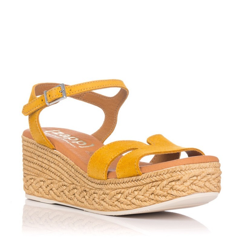 Cuñas Mujer Zapp 5220 Mostaza