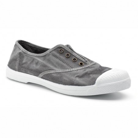 Zapatillas Lona Mujer Natural World 102E Gris