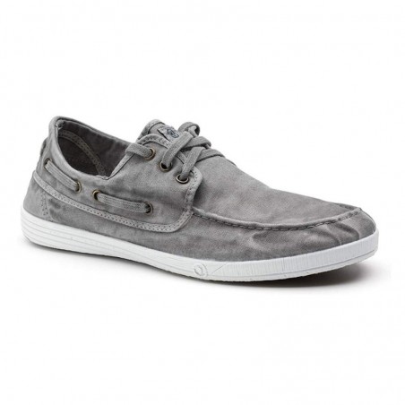 Zapatillas Lona Hombre Natural World 303E Gris