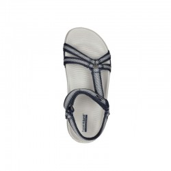 Sandalias Planas Mujer Skechers 140476 Marino