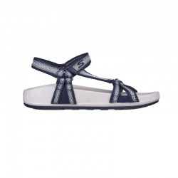 Sandalias Planas Mujer Skechers 140476 Marino